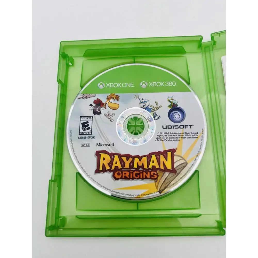 Rayman Origins - XBOXONE/XBOX360 - Tested Works VG Condition Complete